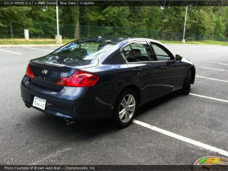Blue Slate / Graphite 2010 Infiniti G 37 x AWD Sedan