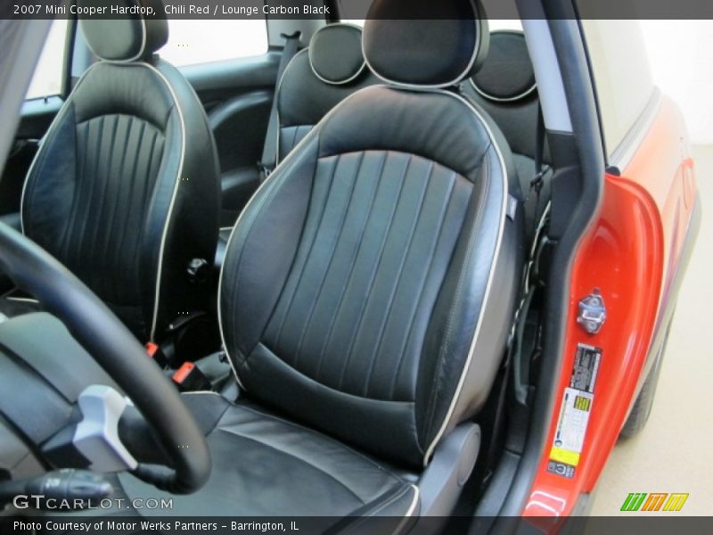 Chili Red / Lounge Carbon Black 2007 Mini Cooper Hardtop
