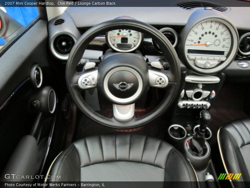 Chili Red / Lounge Carbon Black 2007 Mini Cooper Hardtop