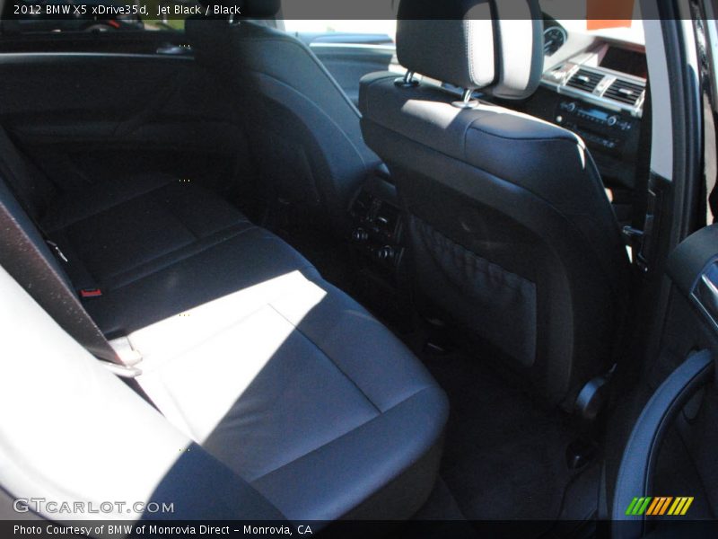 Jet Black / Black 2012 BMW X5 xDrive35d
