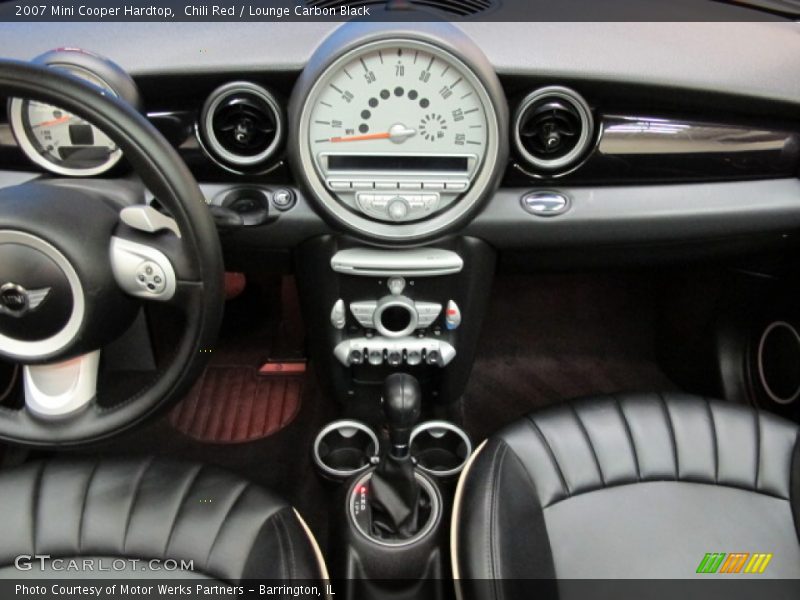 Chili Red / Lounge Carbon Black 2007 Mini Cooper Hardtop