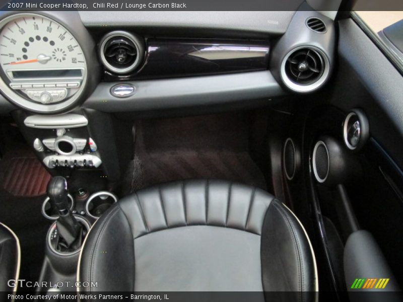 Chili Red / Lounge Carbon Black 2007 Mini Cooper Hardtop