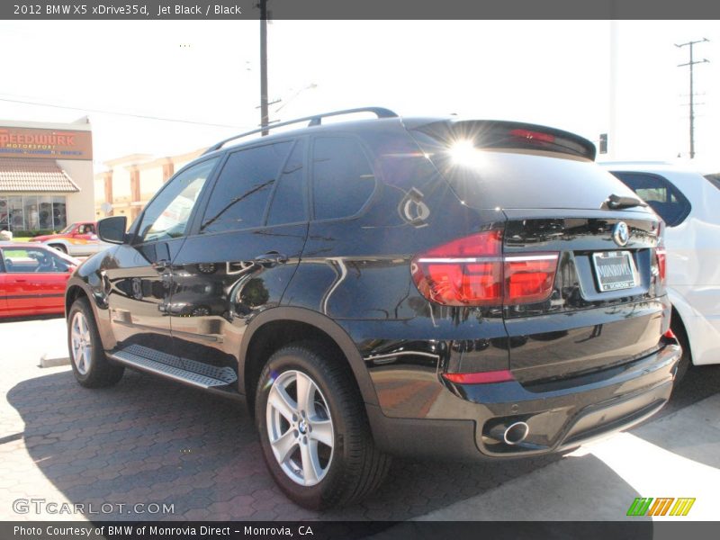 Jet Black / Black 2012 BMW X5 xDrive35d