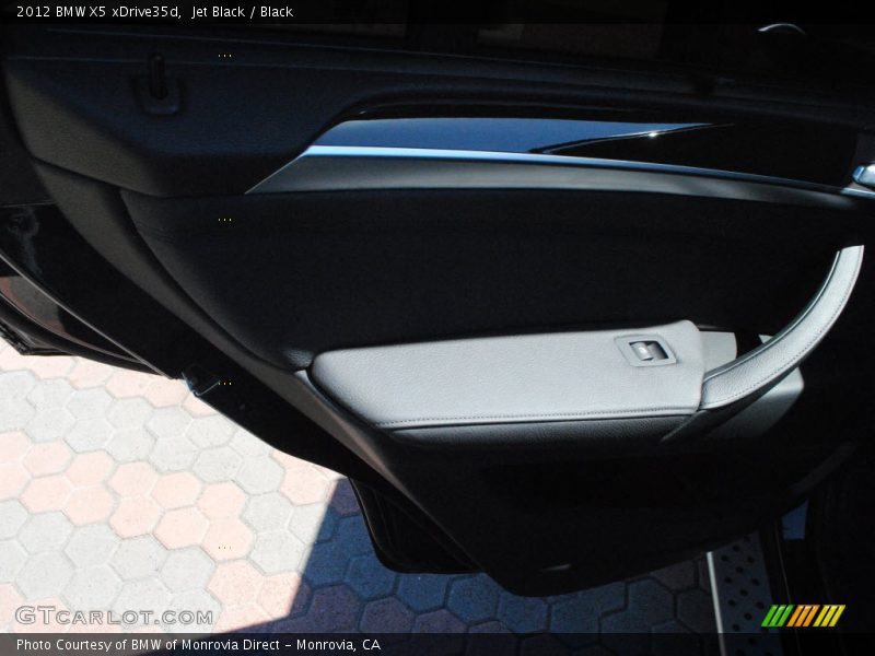 Jet Black / Black 2012 BMW X5 xDrive35d