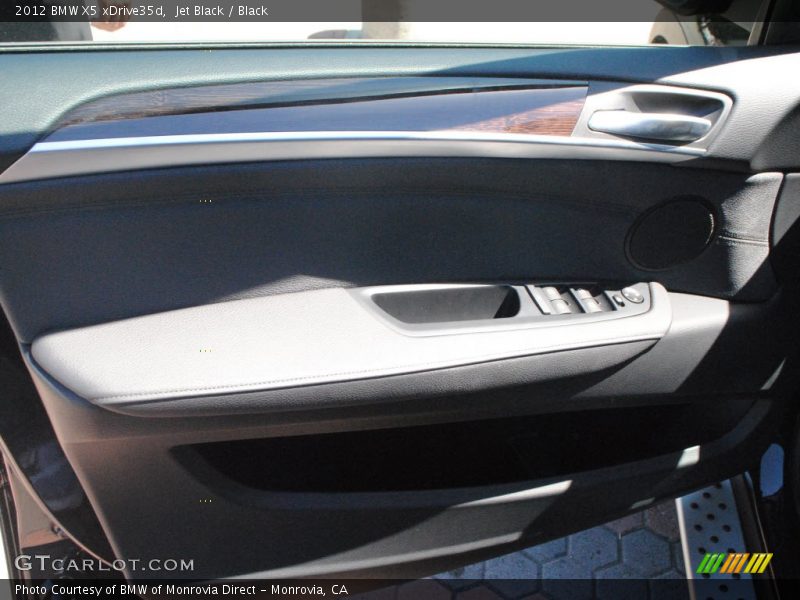 Jet Black / Black 2012 BMW X5 xDrive35d