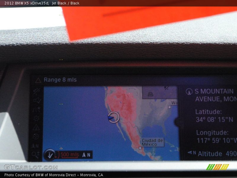 Jet Black / Black 2012 BMW X5 xDrive35d