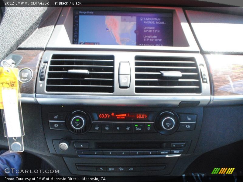 Jet Black / Black 2012 BMW X5 xDrive35d