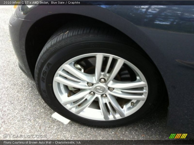 Blue Slate / Graphite 2010 Infiniti G 37 x AWD Sedan