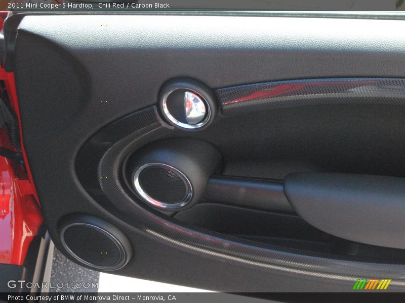 Chili Red / Carbon Black 2011 Mini Cooper S Hardtop