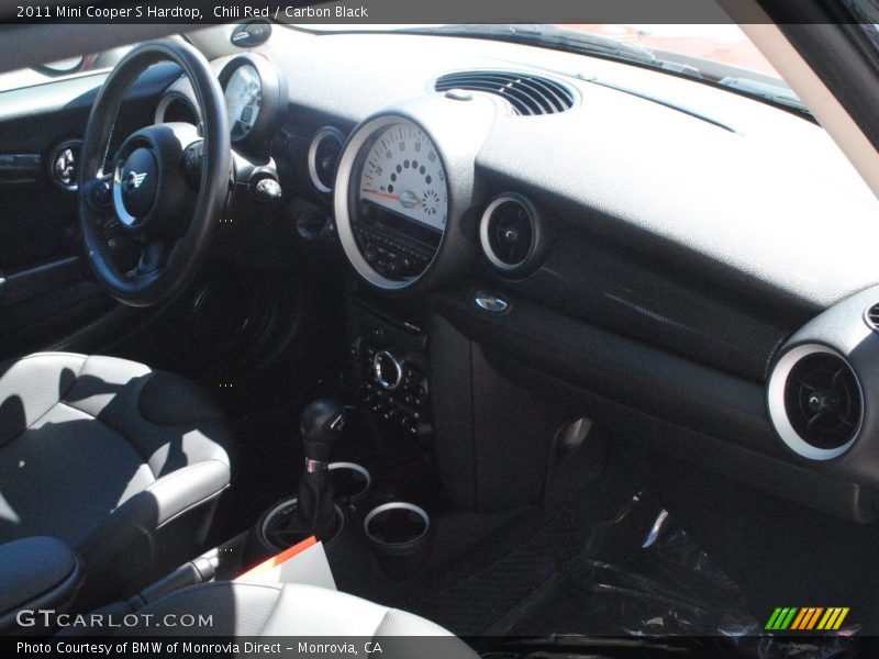 Chili Red / Carbon Black 2011 Mini Cooper S Hardtop