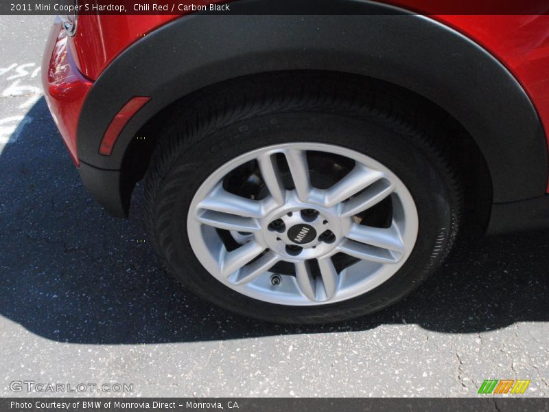 Chili Red / Carbon Black 2011 Mini Cooper S Hardtop