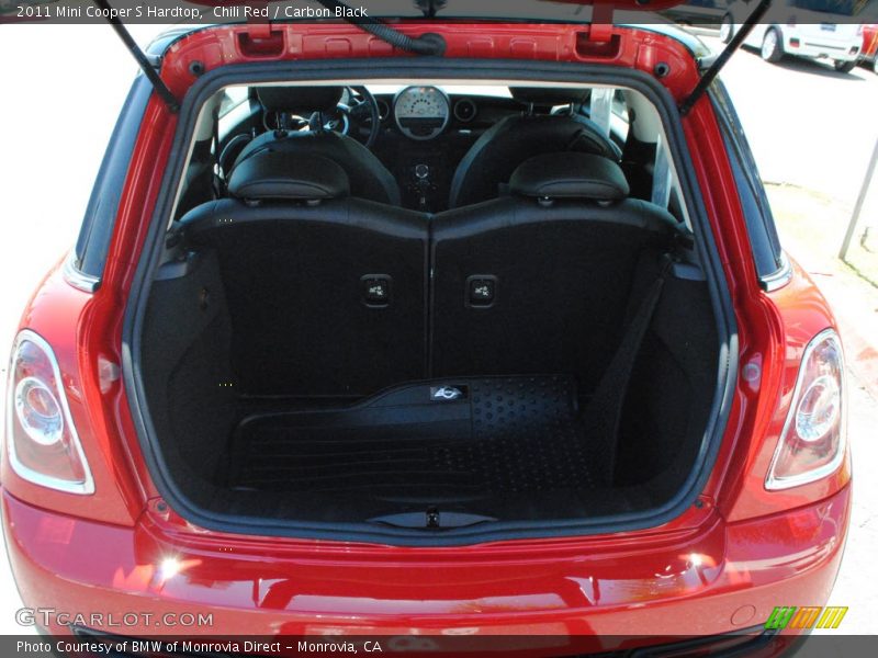 Chili Red / Carbon Black 2011 Mini Cooper S Hardtop