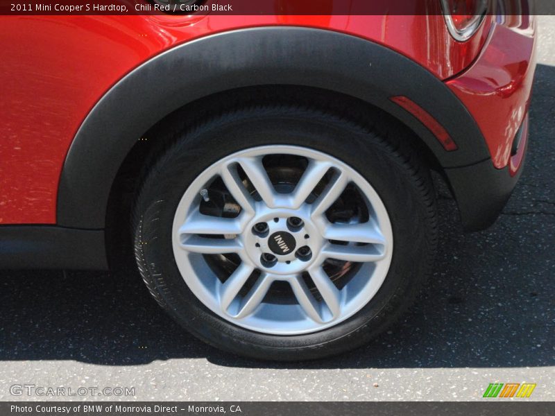 Chili Red / Carbon Black 2011 Mini Cooper S Hardtop