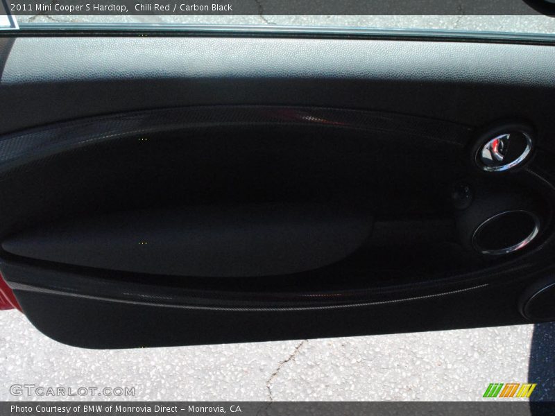 Chili Red / Carbon Black 2011 Mini Cooper S Hardtop