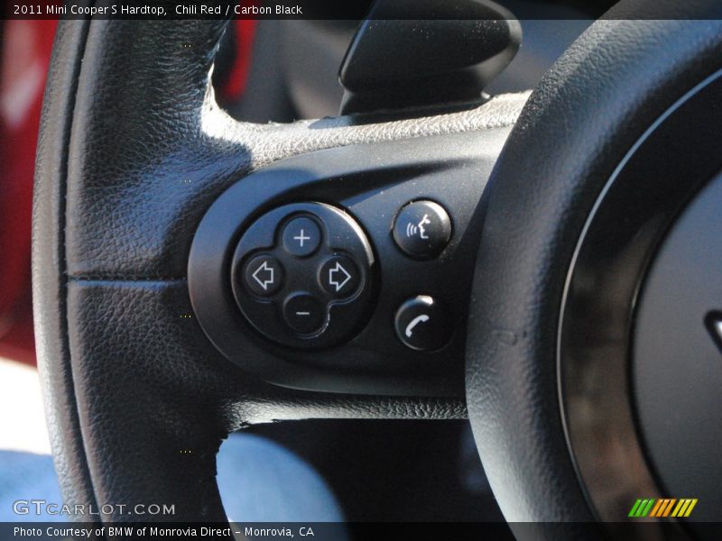 Chili Red / Carbon Black 2011 Mini Cooper S Hardtop