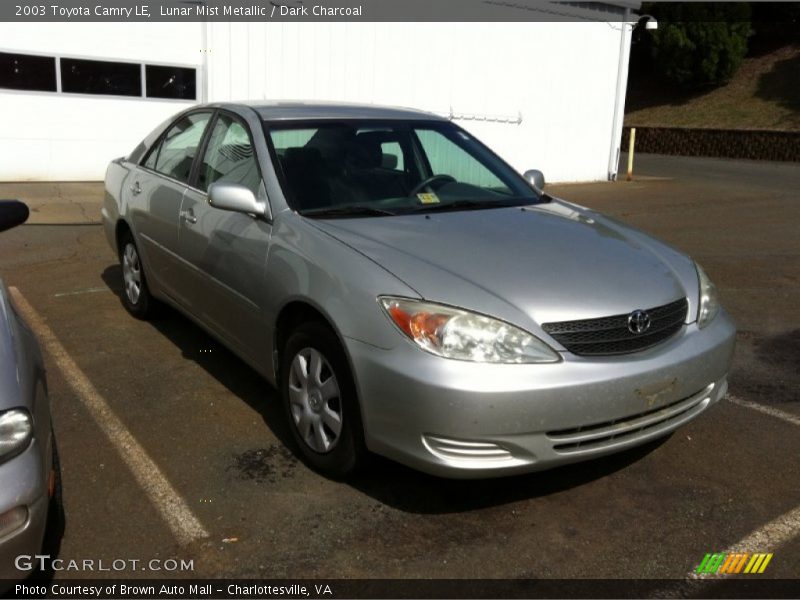 Lunar Mist Metallic / Dark Charcoal 2003 Toyota Camry LE