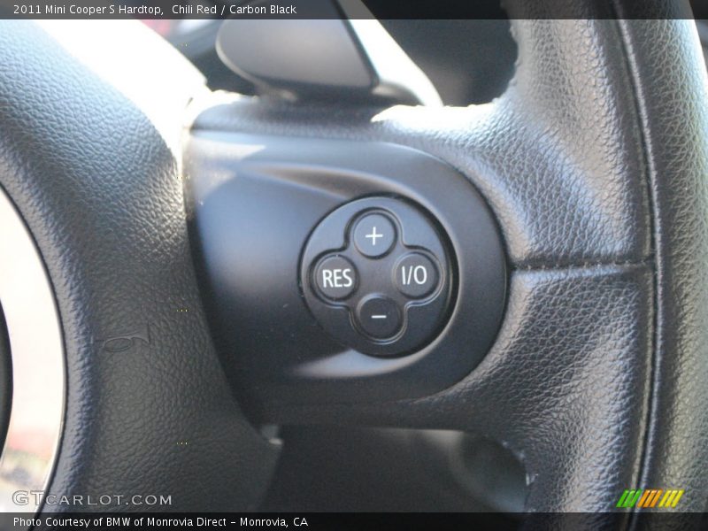 Chili Red / Carbon Black 2011 Mini Cooper S Hardtop