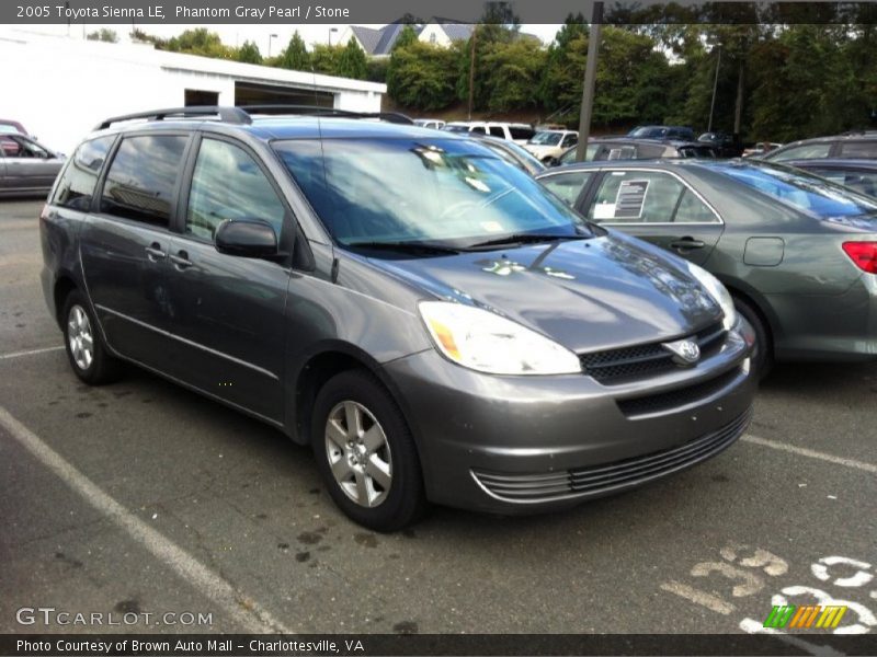 Phantom Gray Pearl / Stone 2005 Toyota Sienna LE