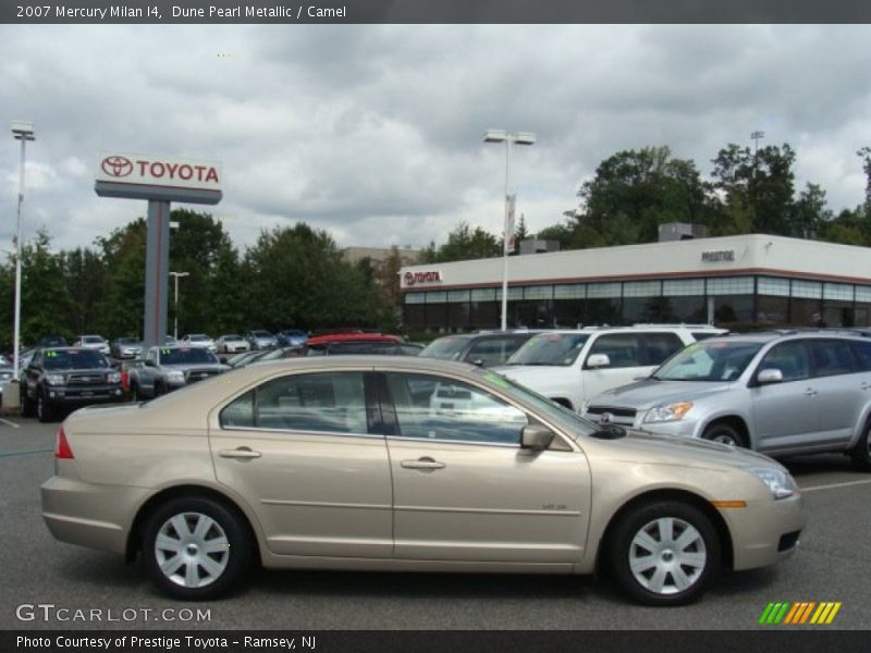 Dune Pearl Metallic / Camel 2007 Mercury Milan I4