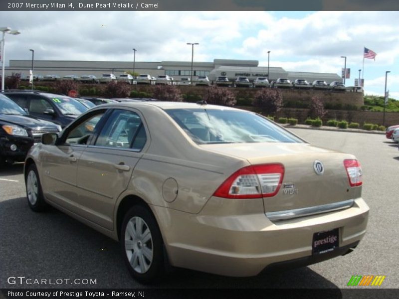 Dune Pearl Metallic / Camel 2007 Mercury Milan I4