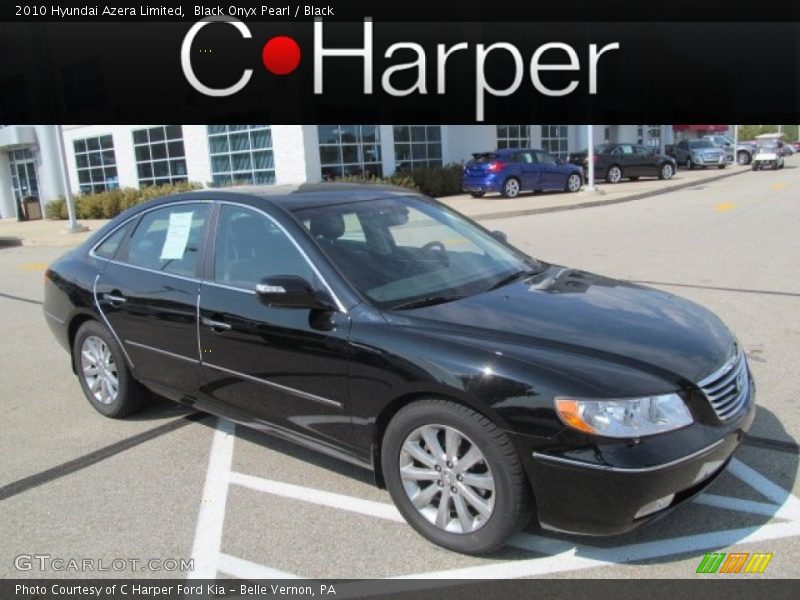 Black Onyx Pearl / Black 2010 Hyundai Azera Limited