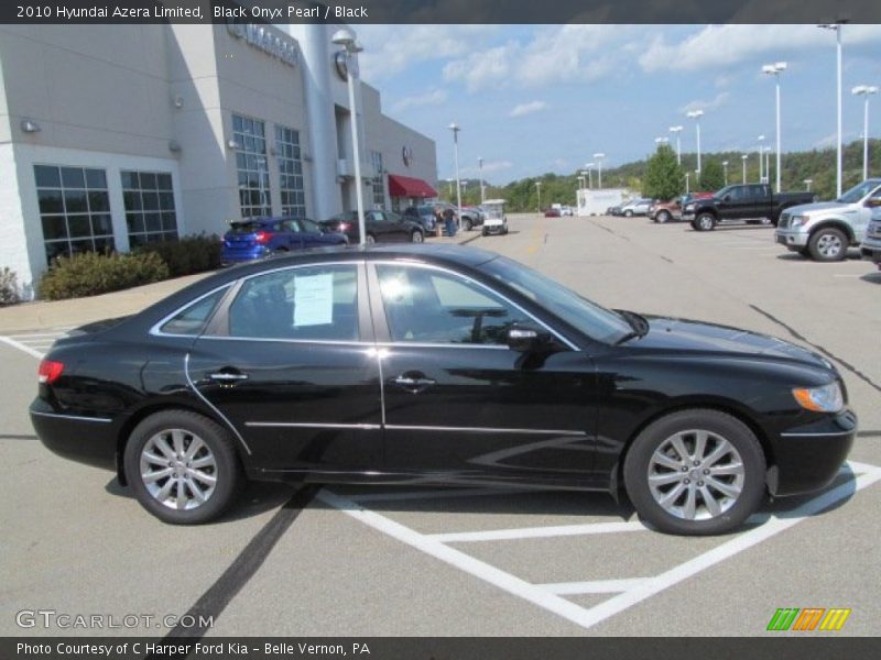 Black Onyx Pearl / Black 2010 Hyundai Azera Limited
