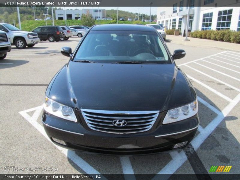 Black Onyx Pearl / Black 2010 Hyundai Azera Limited