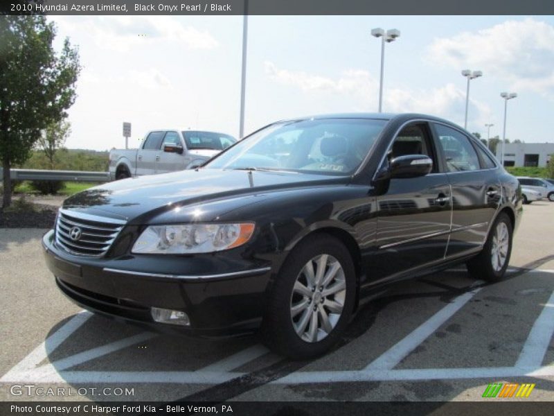 Black Onyx Pearl / Black 2010 Hyundai Azera Limited