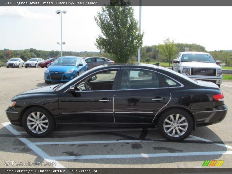 Black Onyx Pearl / Black 2010 Hyundai Azera Limited