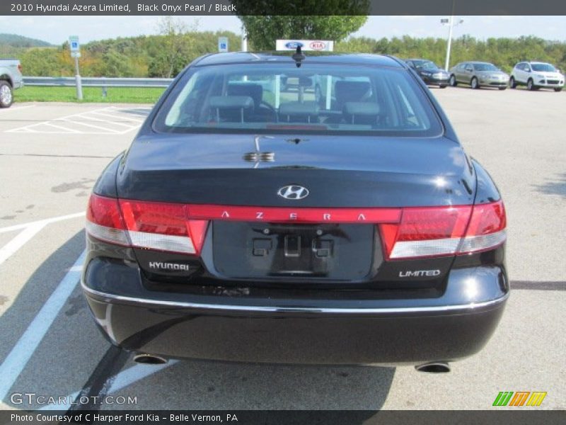 Black Onyx Pearl / Black 2010 Hyundai Azera Limited