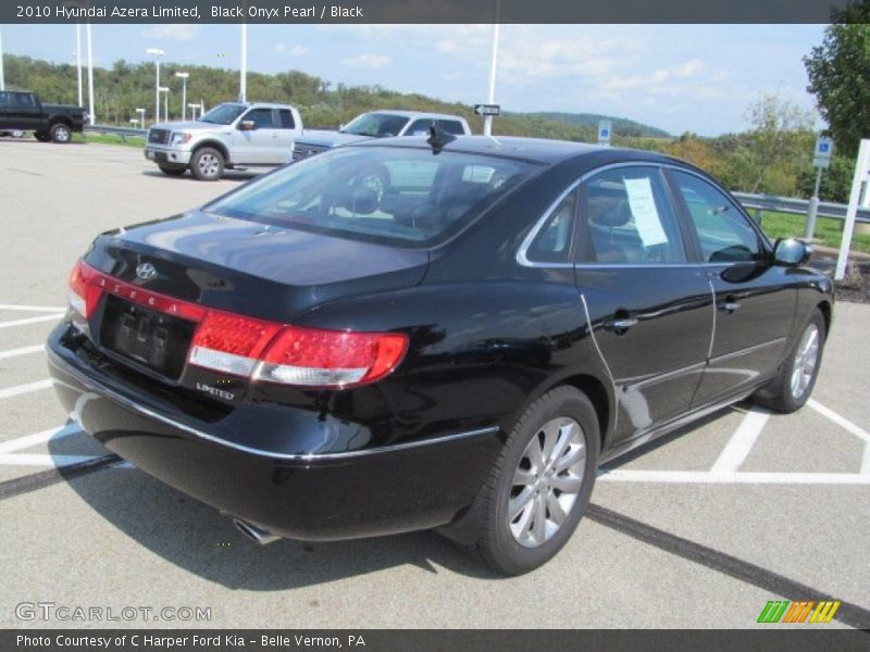Black Onyx Pearl / Black 2010 Hyundai Azera Limited