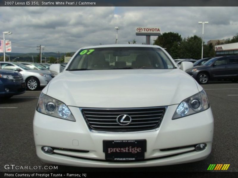 Starfire White Pearl / Cashmere 2007 Lexus ES 350