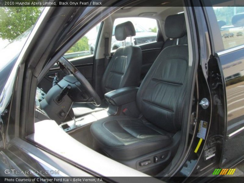Black Onyx Pearl / Black 2010 Hyundai Azera Limited