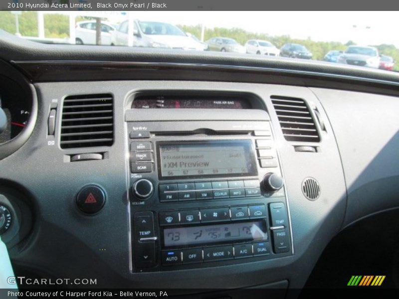 Black Onyx Pearl / Black 2010 Hyundai Azera Limited