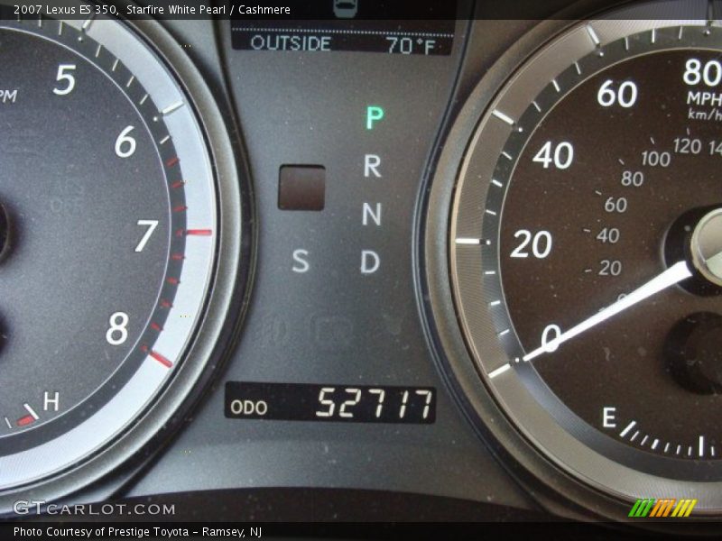 Starfire White Pearl / Cashmere 2007 Lexus ES 350
