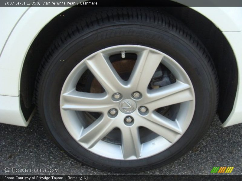 Starfire White Pearl / Cashmere 2007 Lexus ES 350