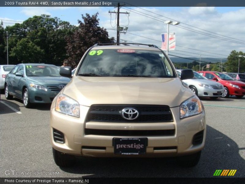 Sandy Beach Metallic / Sand Beige 2009 Toyota RAV4 4WD