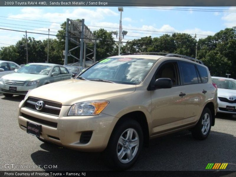 Sandy Beach Metallic / Sand Beige 2009 Toyota RAV4 4WD