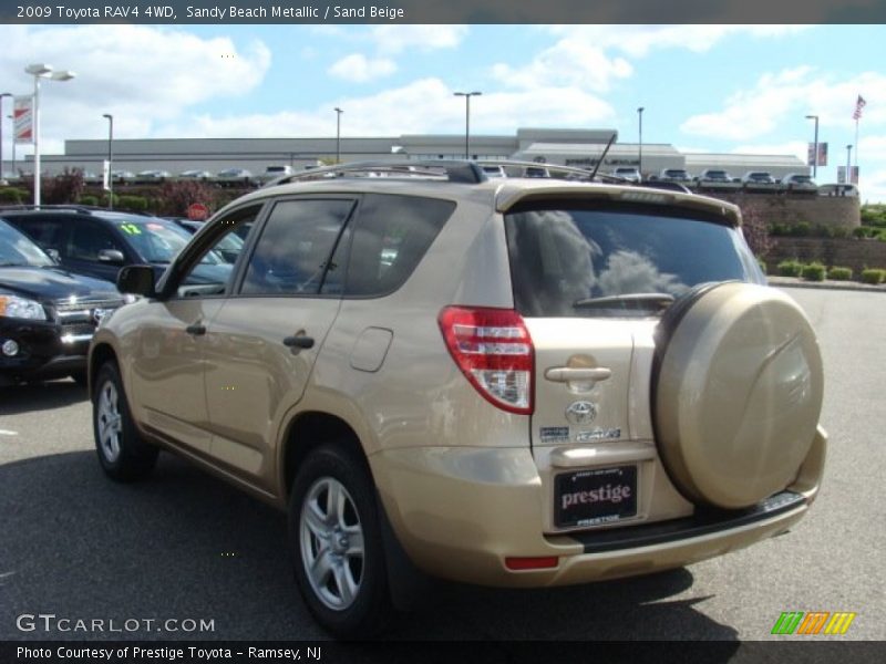 Sandy Beach Metallic / Sand Beige 2009 Toyota RAV4 4WD