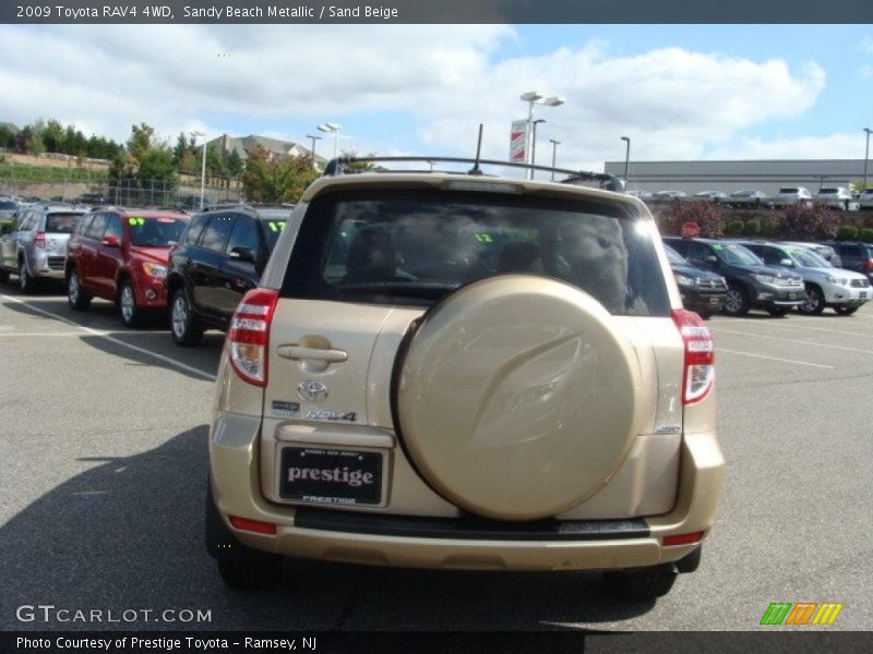 Sandy Beach Metallic / Sand Beige 2009 Toyota RAV4 4WD