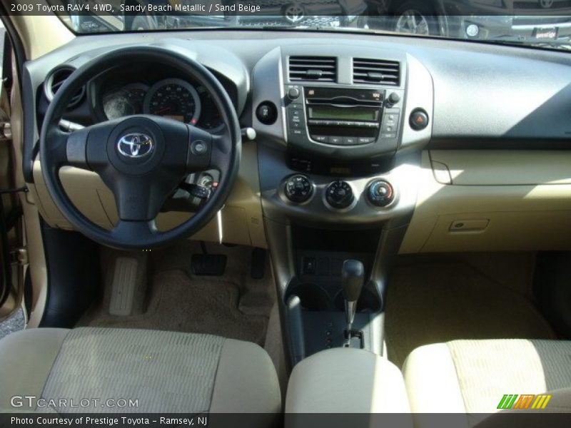 Sandy Beach Metallic / Sand Beige 2009 Toyota RAV4 4WD