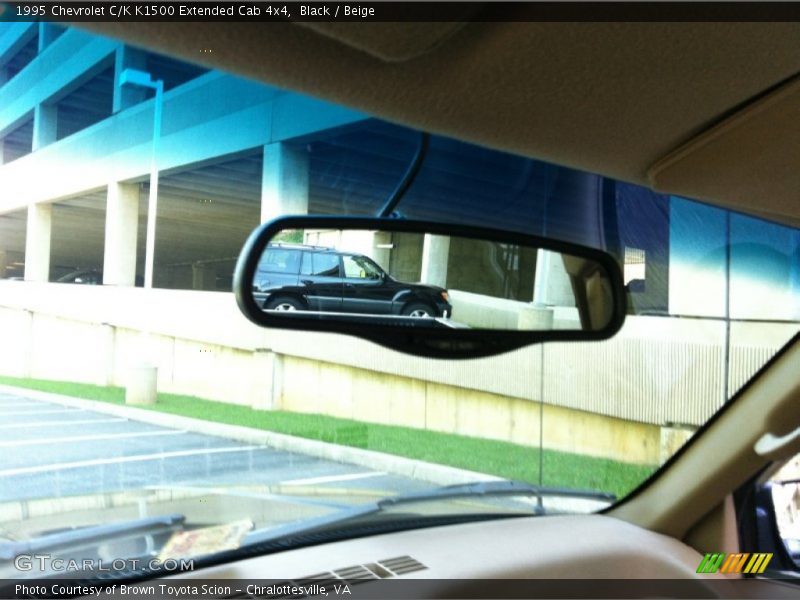 Black / Beige 1995 Chevrolet C/K K1500 Extended Cab 4x4