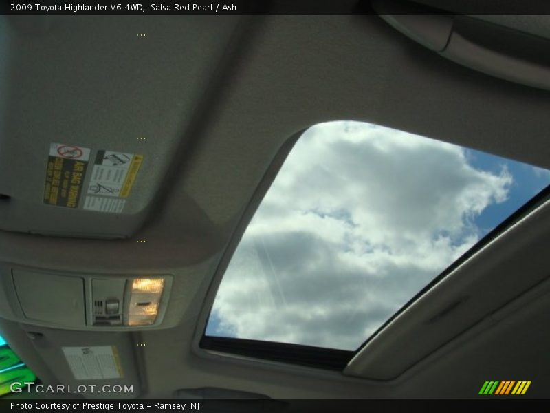 Salsa Red Pearl / Ash 2009 Toyota Highlander V6 4WD