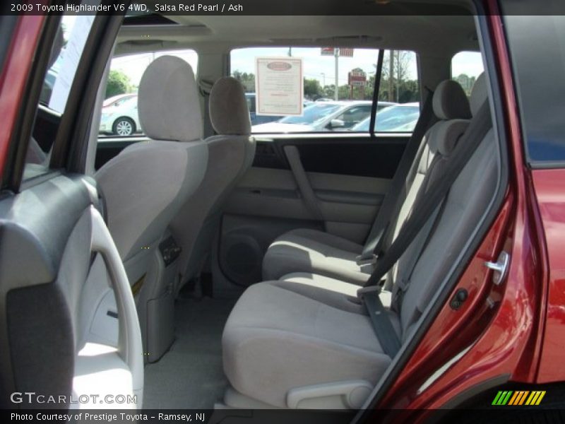 Salsa Red Pearl / Ash 2009 Toyota Highlander V6 4WD