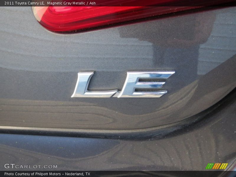 Magnetic Gray Metallic / Ash 2011 Toyota Camry LE