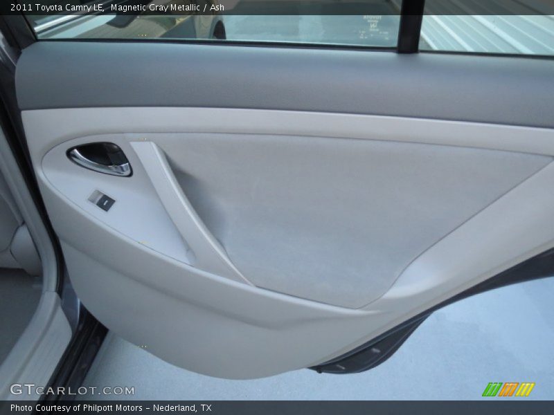 Magnetic Gray Metallic / Ash 2011 Toyota Camry LE