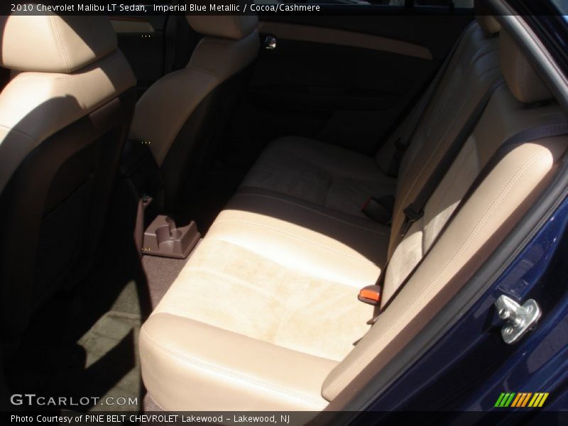 Imperial Blue Metallic / Cocoa/Cashmere 2010 Chevrolet Malibu LT Sedan