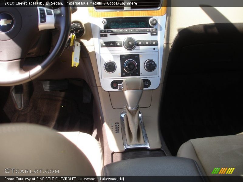 Imperial Blue Metallic / Cocoa/Cashmere 2010 Chevrolet Malibu LT Sedan