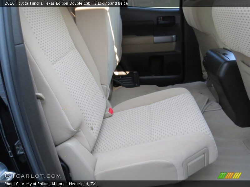 Black / Sand Beige 2010 Toyota Tundra Texas Edition Double Cab