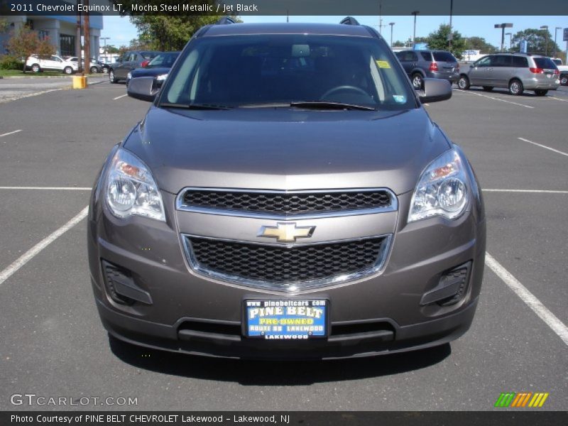 Mocha Steel Metallic / Jet Black 2011 Chevrolet Equinox LT